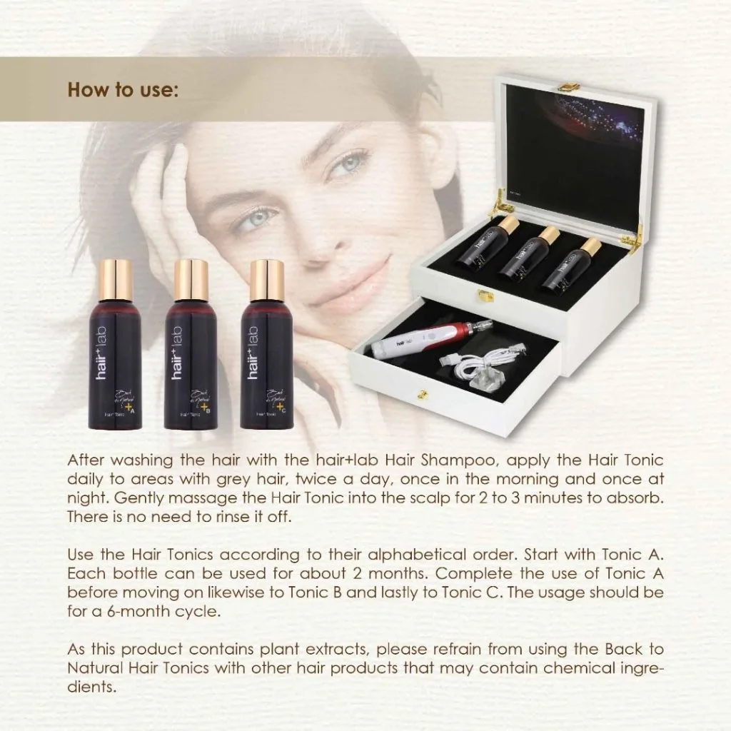 Back to Natural Hair Tonic Essential Set detail