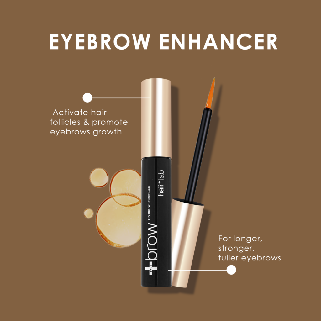Eyebow enhancer hover
