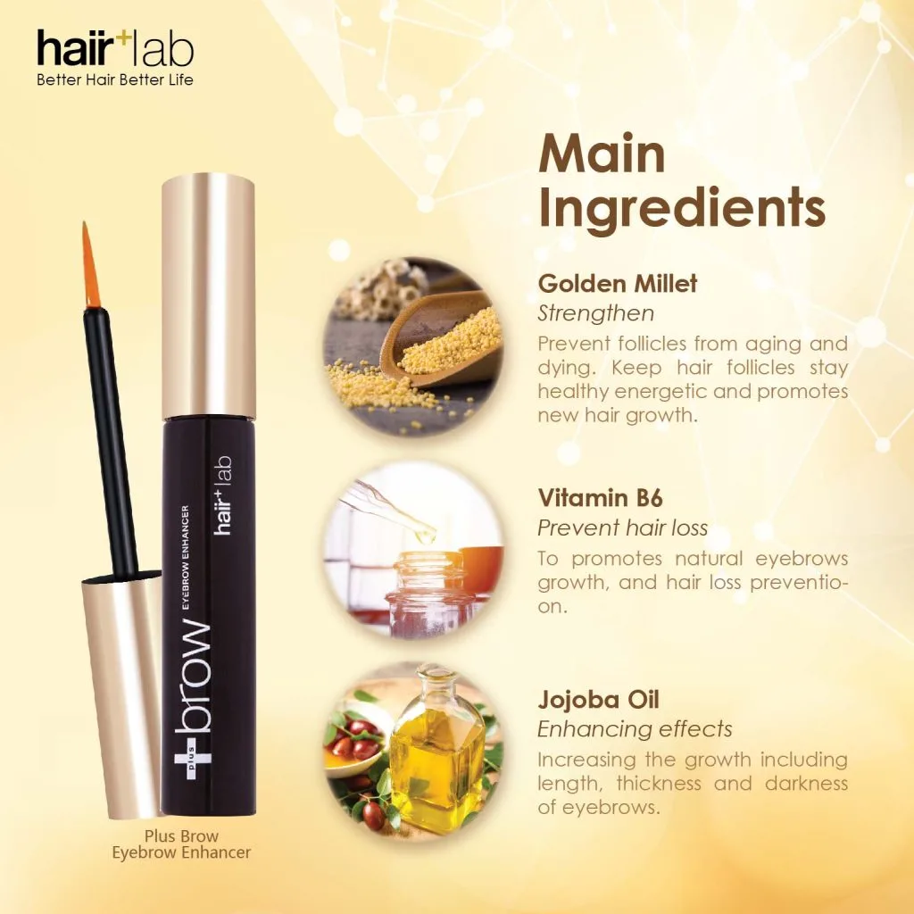 Eyebow enhancer main ingredients