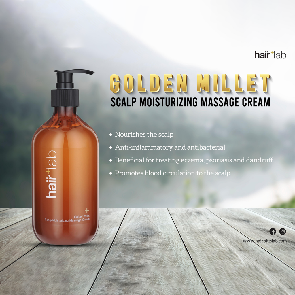 Golden millet scalp moist massage cream information 1