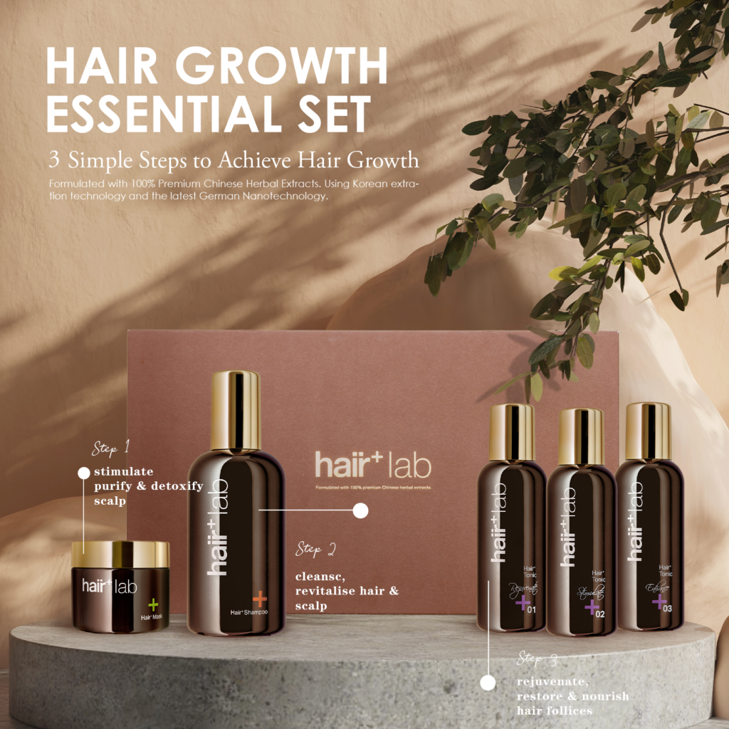 Hair growth essential set hover