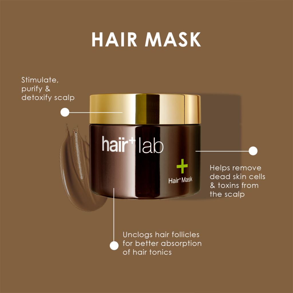 Hair mask hover