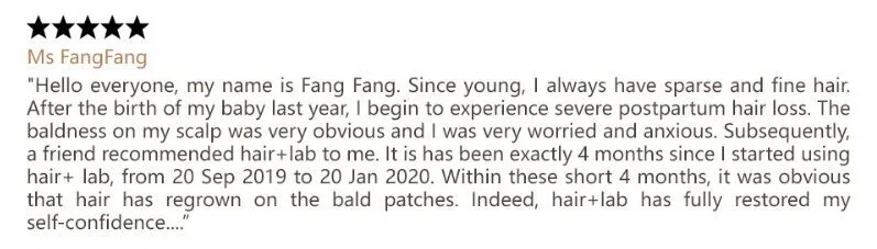 client testimonial