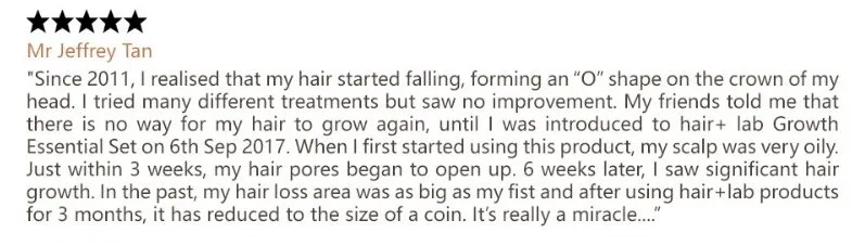 client testimonial