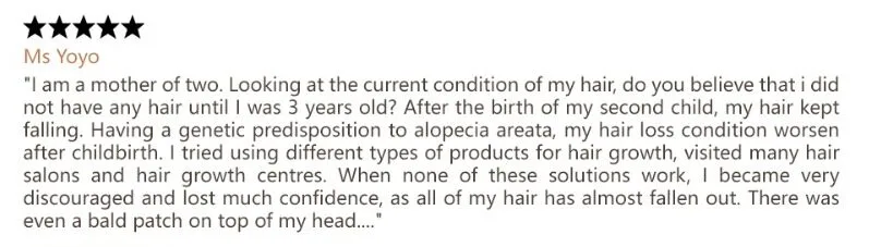 client testimonial