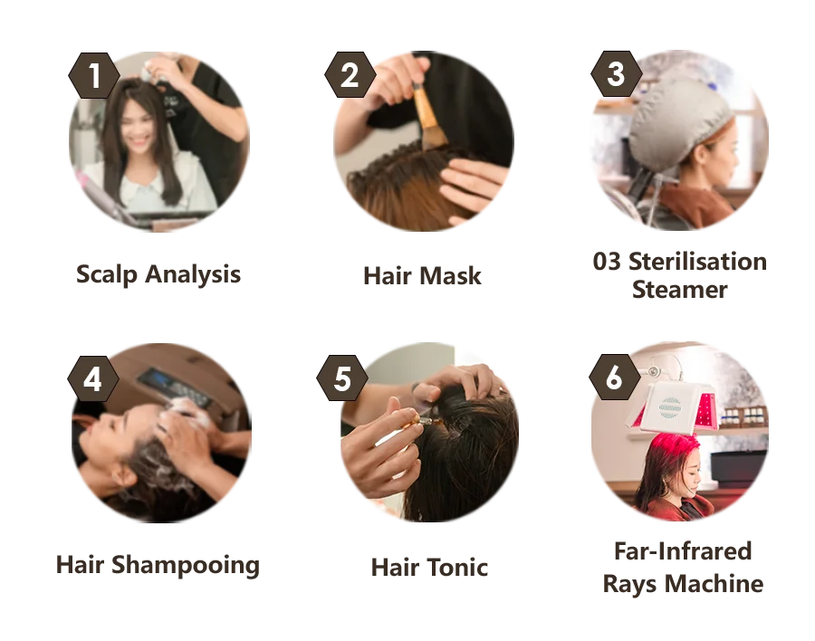 Hairplusslab hair care steps
